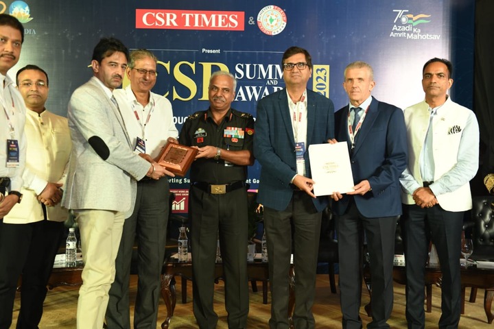 THDC India Limited Honored with Prestigious CSR Times Award for Water Conservation Excellence
